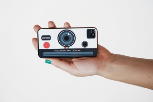 The Polaroid iPhone Decal