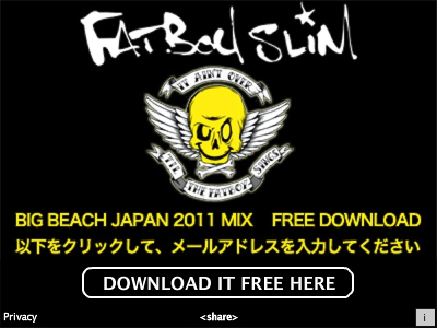Fatboy Slim – Big Beach Japan 2011 Mix