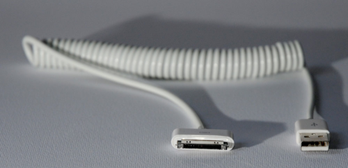 Curly Cable for iPad and iPhone