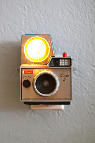Vintage Camera Nightlight