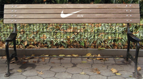 Nike Running Bench Ad