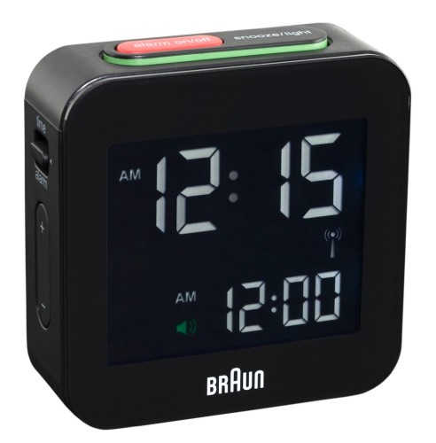 Braun BNC008 Digital Travel Alarm Clock