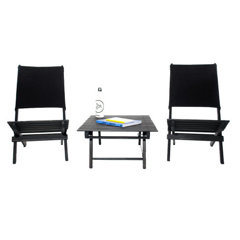 Aether Apparel - Beach Folding Chairs + Table