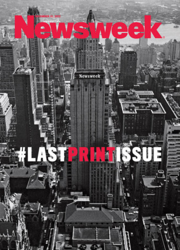 Newsweek #LastPrintIssue