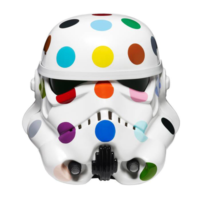 Spot Painted Art Wars Stormtrooper Helmet