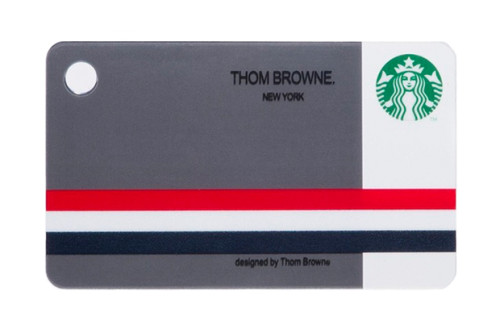Starbucks Mini Card Designed by Thom Browne