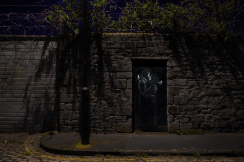 New Banksy Mural Of Lovers Who Are More Into Their Phones Than Each Other