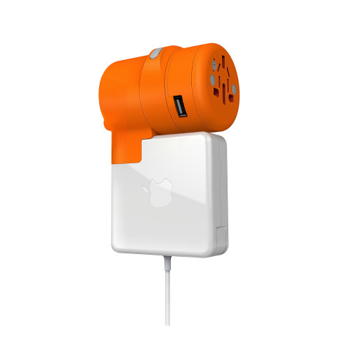 OneAdapter Twist with AIS Technology & 2.4A 12W USB Charger