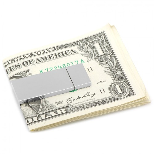 Silver 8GB USB Flash Drive Money Clip