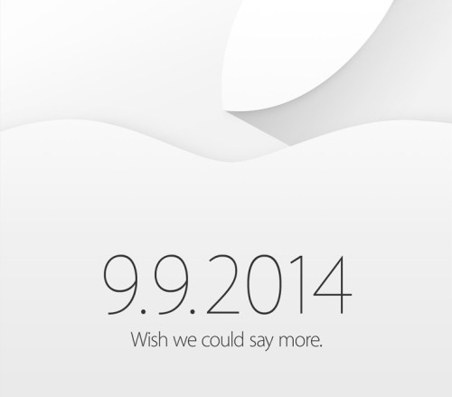 Apple Announces Special Event for September 9th