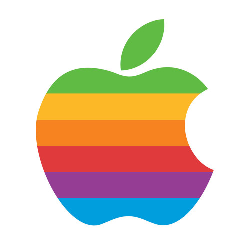 Apple Computer Rainbow Logo