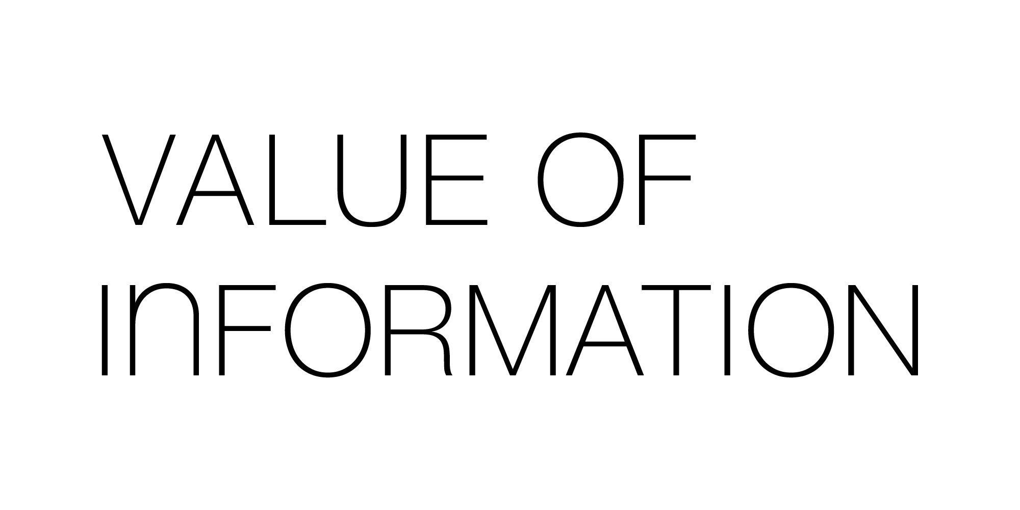 Value Of Information
