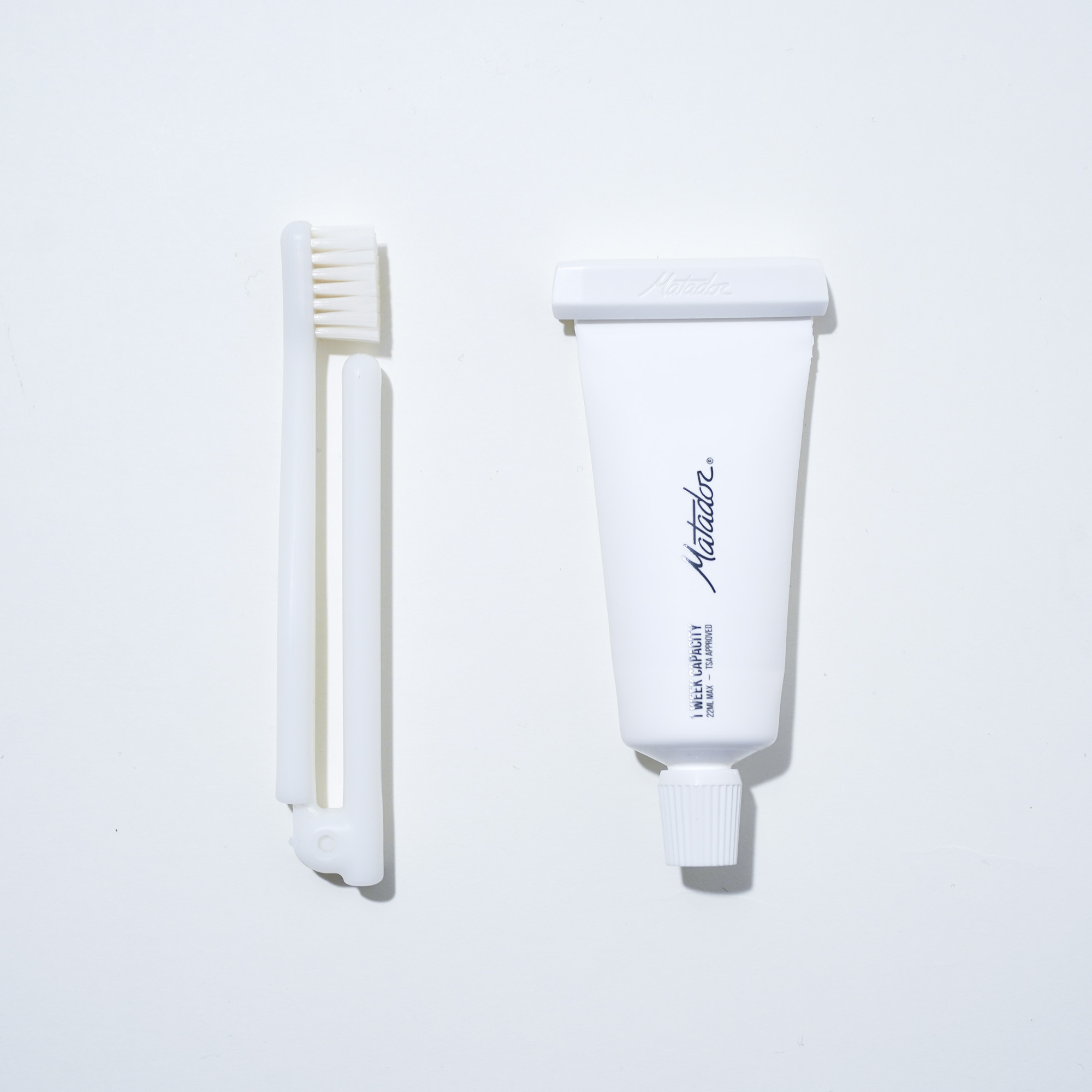 Matador Refillable Toothpaste Tubes / 無印良品 折りたたみ歯ブラシ